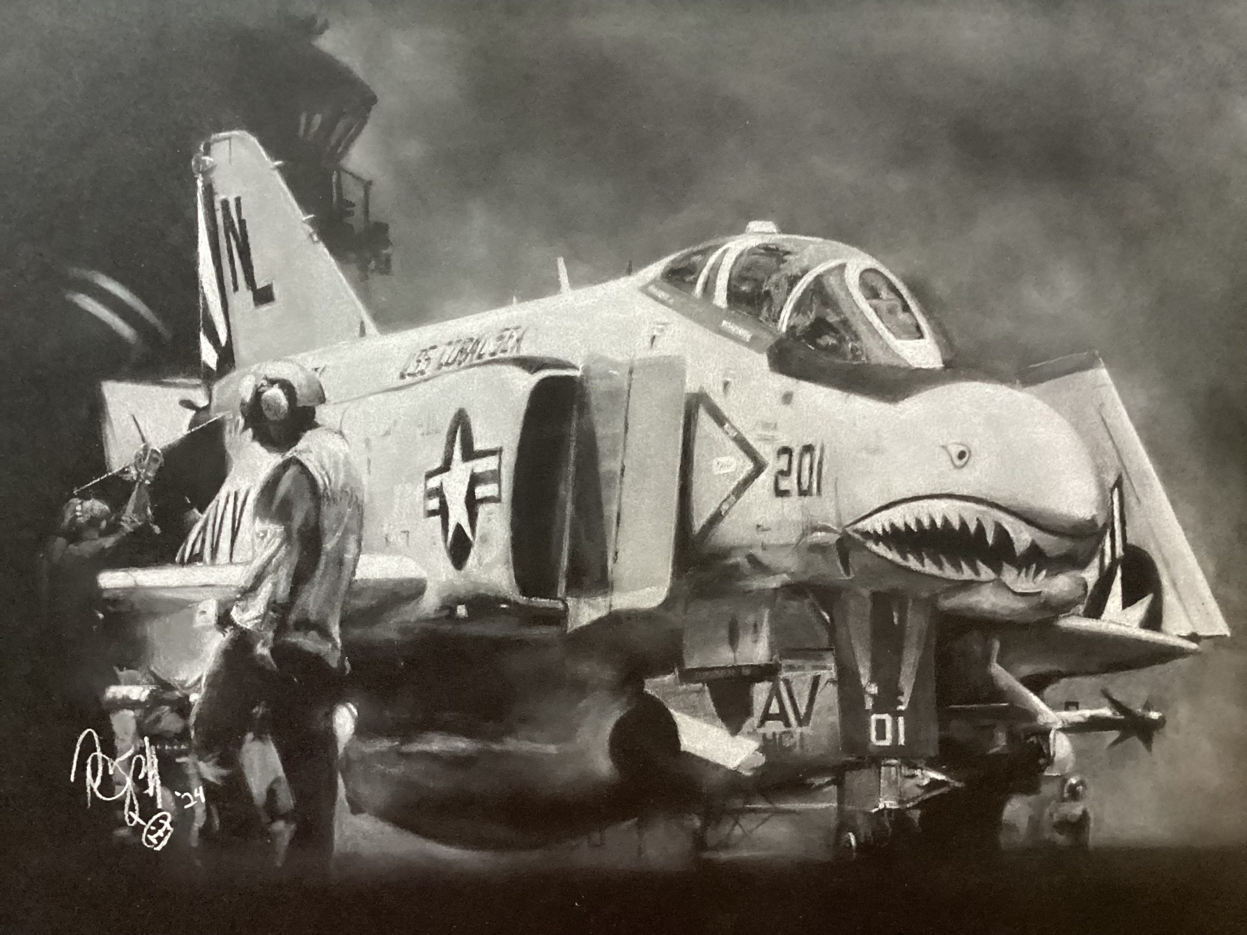 Vietnam era Naval F-4 Phantom II Sundowners Squadron